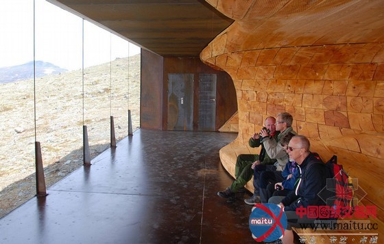 snøhetta设计挪威驯鹿观测中心