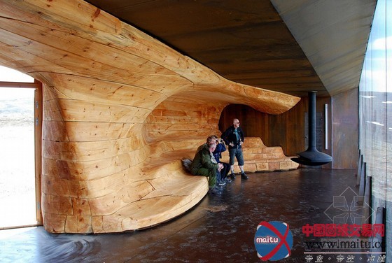 snøhetta设计挪威驯鹿观测中心