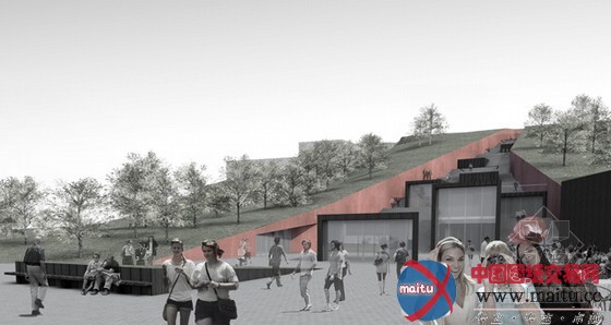 Pikasch Architecture设计的贝尔格莱德Beton Hala滨水中心