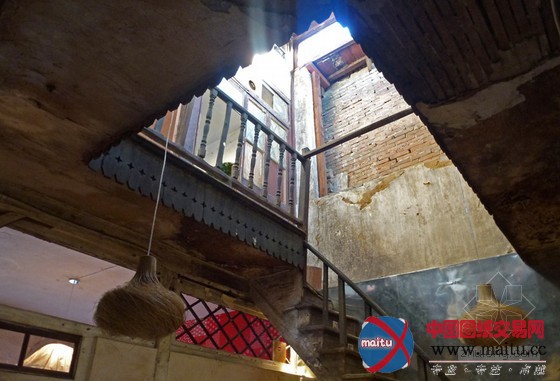 北京老建筑中的“吾号@茶馆”展览