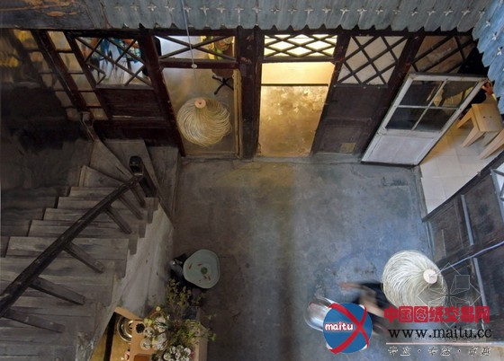 北京老建筑中的“吾号@茶馆”展览