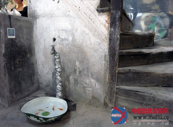 北京老建筑中的“吾号@茶馆”展览