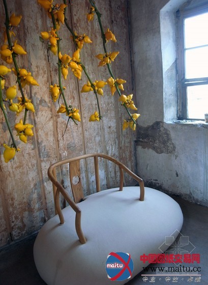 北京老建筑中的“吾号@茶馆”展览