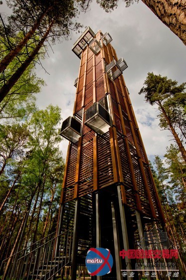 ARHIS architects设计的拉脱维亚尤尔马拉瞭望塔