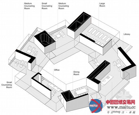 OMA设计的苏格兰癌症康复中心