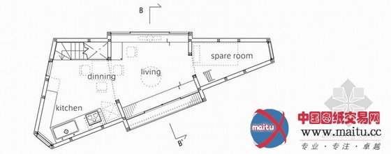 Mizuishi Architect设计的崛之内住宅