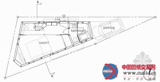 Mizuishi Architect设计的崛之内住宅
