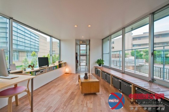 Mizuishi Architect设计的崛之内住宅