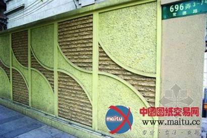 静安普陀景观墙“撞衫”