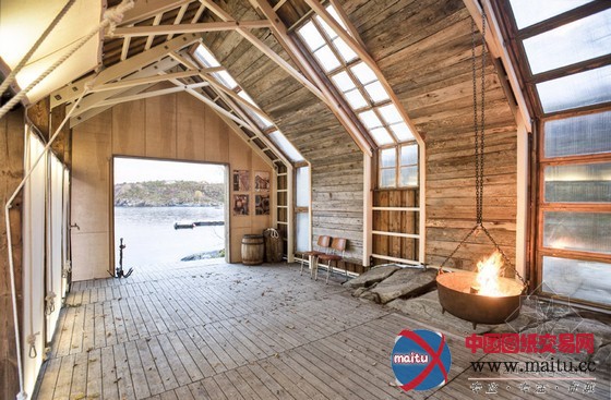 TYIN tegnestue architects设计的naust paa aure船库