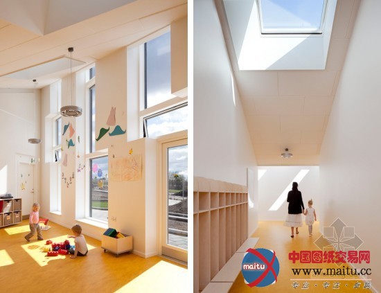 Christensen & Co. architects 设计的丹麦阳光屋幼儿园