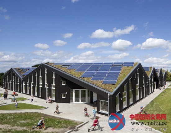 Christensen & Co. architects 设计的丹麦阳光屋幼儿园