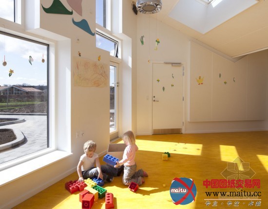 Christensen & Co. architects 设计的丹麦阳光屋幼儿园