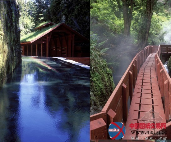 智利几何温泉公园设计