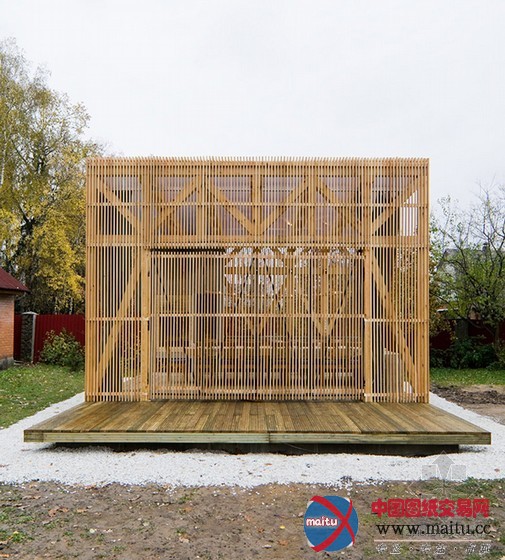 kerimov prishin architects设计的俄罗斯户外凉亭arbor15