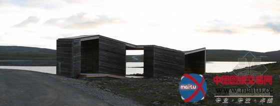 PUSHAK设计的挪威山区临时休息亭