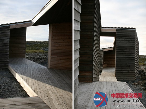 PUSHAK设计的挪威山区临时休息亭