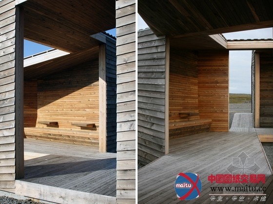 PUSHAK设计的挪威山区临时休息亭