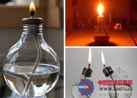 DIY小饰品 灯泡新用法
