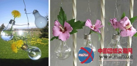 DIY小饰品 灯泡新用法