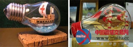 DIY小饰品 灯泡新用法