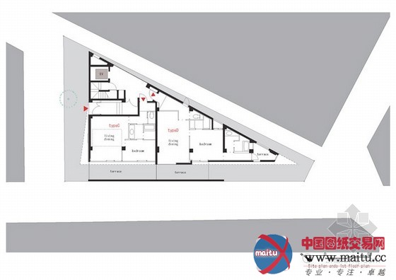 EASTERN design office设计的街角住宅