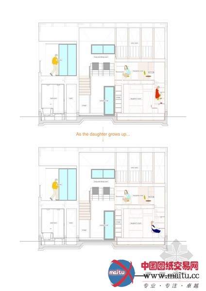 Upsetters Architects设计的武藏境住宅