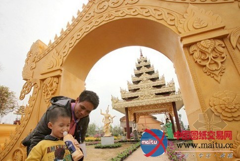 广西首届园林园艺博览会开幕