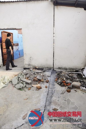 诸暨一工程施工导致36间房子开裂