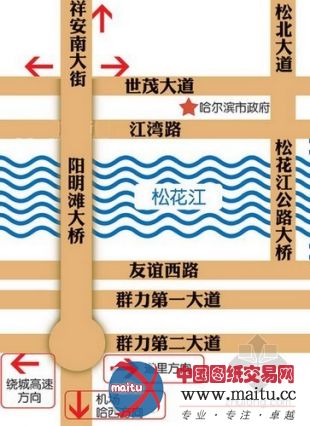 感受:阳明滩大桥拉近松北群力