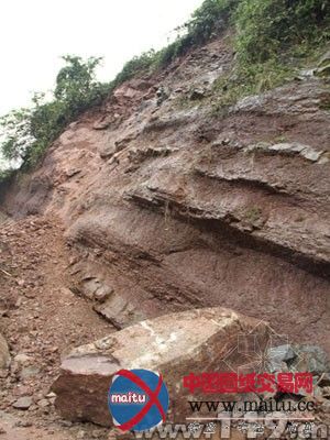 山体滑坡百辆车被堵塞公路 宣恩消防协同排险