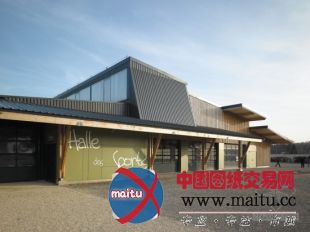 atelier alassoeur architecture设计的法国勒布朗体育场训练馆