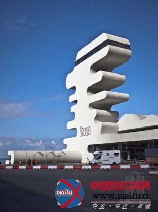 J. Mayer H. Architects设计的格鲁吉亚Sarpi边境检查站