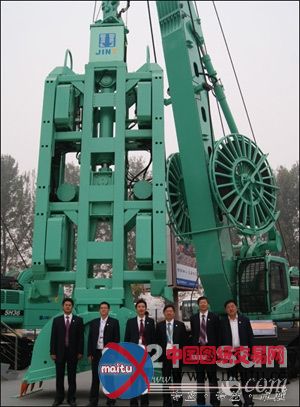 上海金泰 融合共赢力拓桩工领域