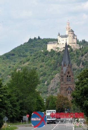 德国中莱茵河谷上游景观