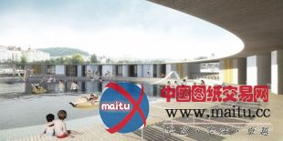 andrea kubna + ondrej lipensky设计的捷克伏尔塔瓦河漂流浴室