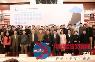 北京市建筑装饰协会陈设艺术专业委员会成立