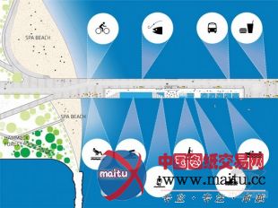 BIG获得美国“圣彼得斯堡码头改造国际竞赛”的第三名