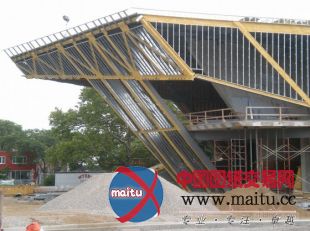 zaha hadid设计的密歇根州立大学broad艺术博物馆