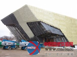 zaha hadid设计的密歇根州立大学broad艺术博物馆