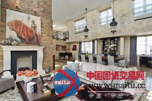 伦敦高科技复式公寓