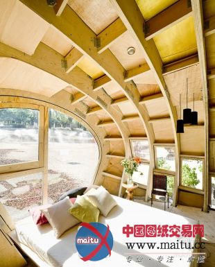 IAAC+MisoSoupDesign设计的西班牙生态木屋