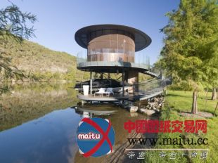 Bercy Chen Studio, LP设计的湖边景观亭