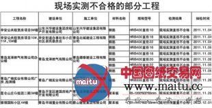 青岛曝光十三家问题楼盘 大部分钢筋测试不合格