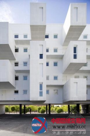 dosmasuno arquitectos设计的西班牙一个社会住宅