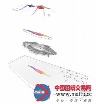 riccardo mariano设计的伊斯坦布尔灾难预防教育中心竞赛方案