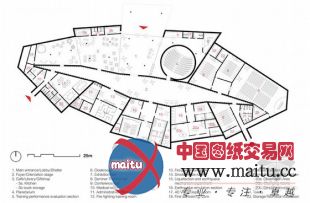 riccardo mariano设计的伊斯坦布尔灾难预防教育中心竞赛方案