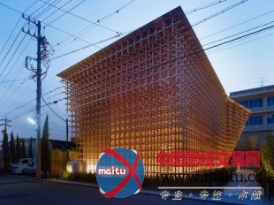 隈研吾设计的日本新作GC口腔科学博物馆