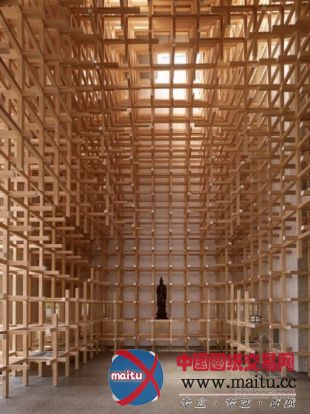 隈研吾设计的日本新作GC口腔科学博物馆