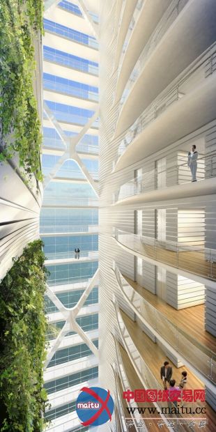 SOM赢得绿地集团苏州绿地中心设计竞赛